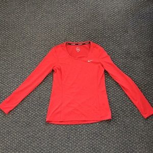 Red Nike dri-fit shirt!